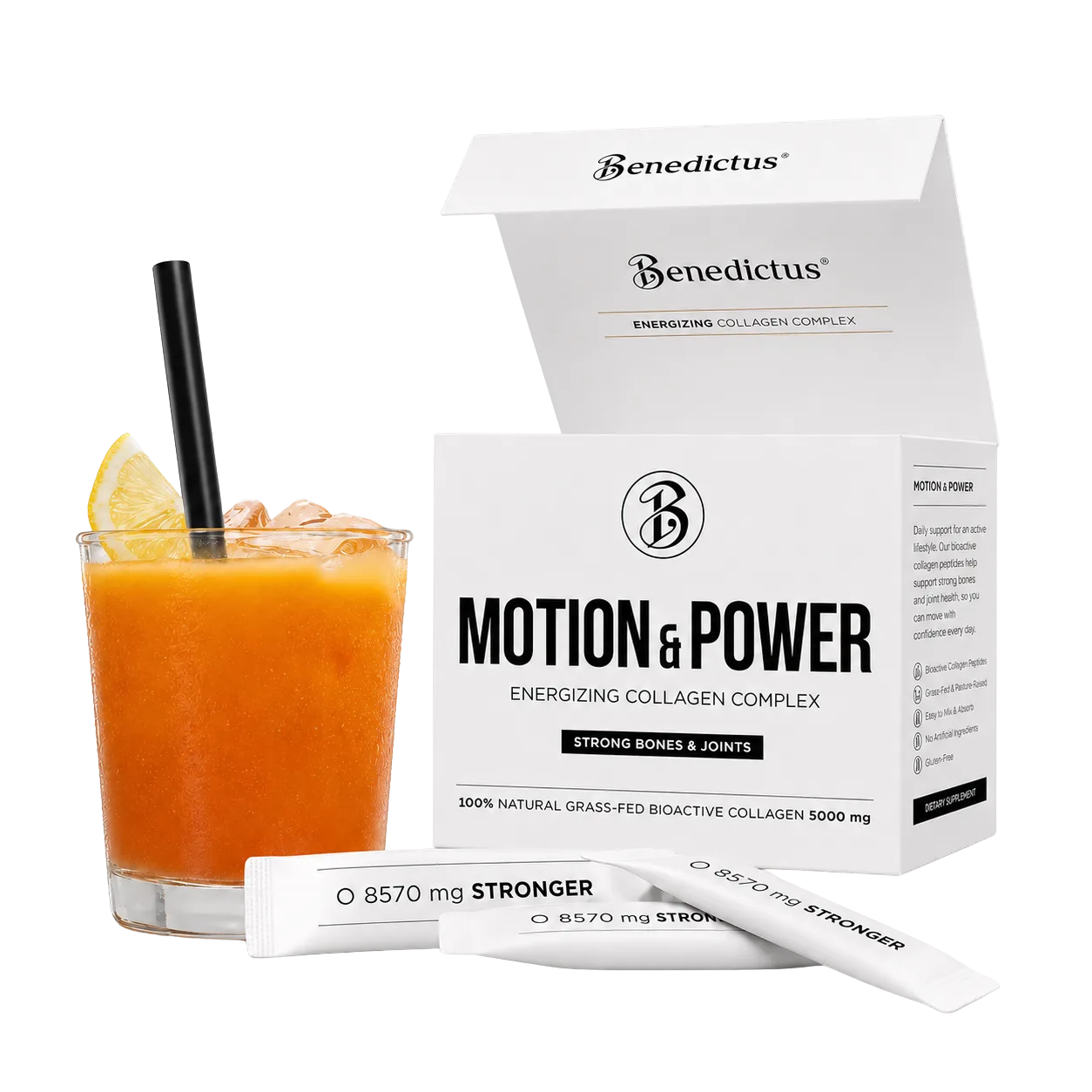 Motion & Power energiat andev hüdrolüüsitud kollageen aktiivsetele ja sportlastele