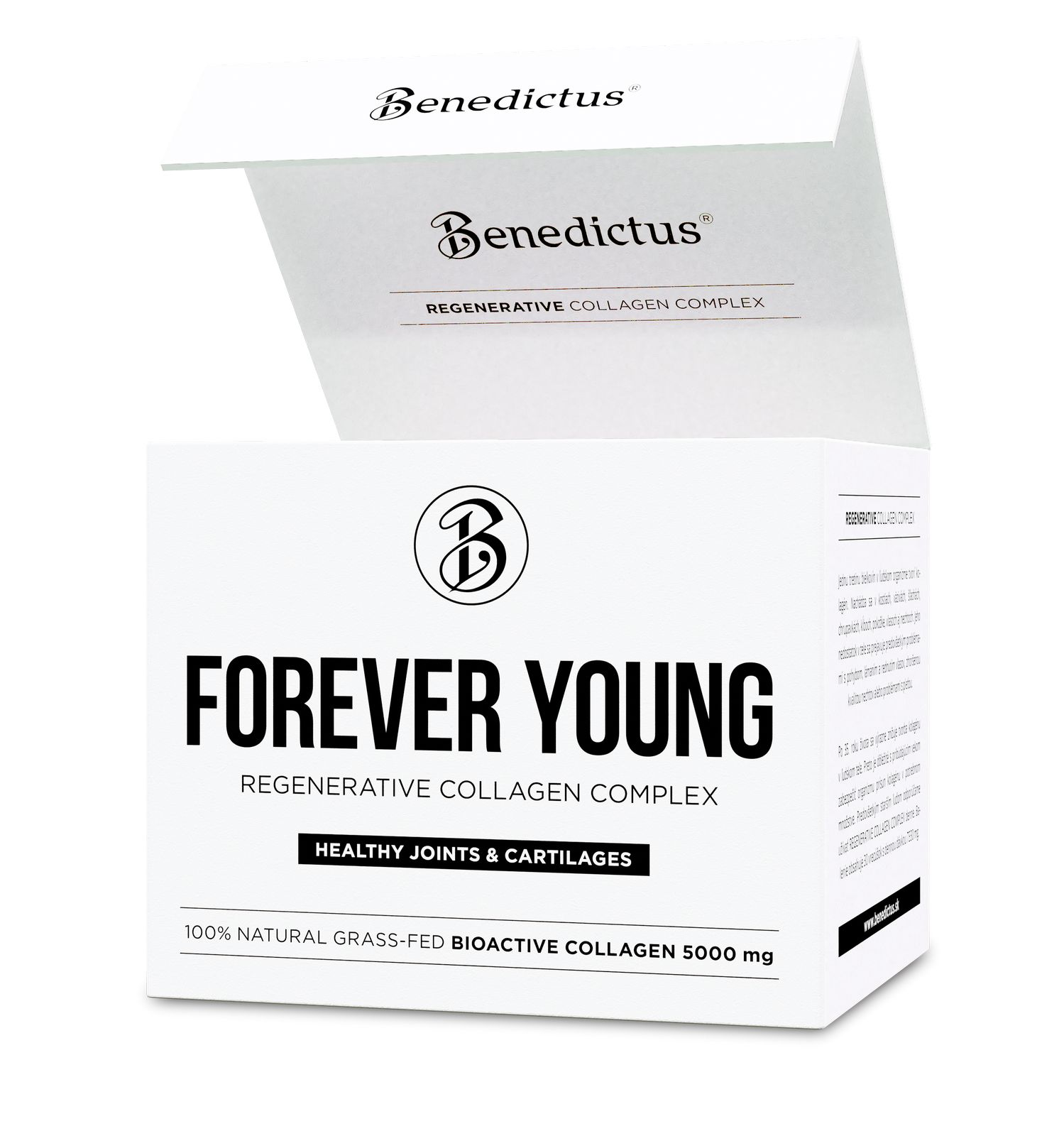 Benedictus Forever Young — Hydrolysed Collagen for Joints and Mental Clarity, 30 Sachets