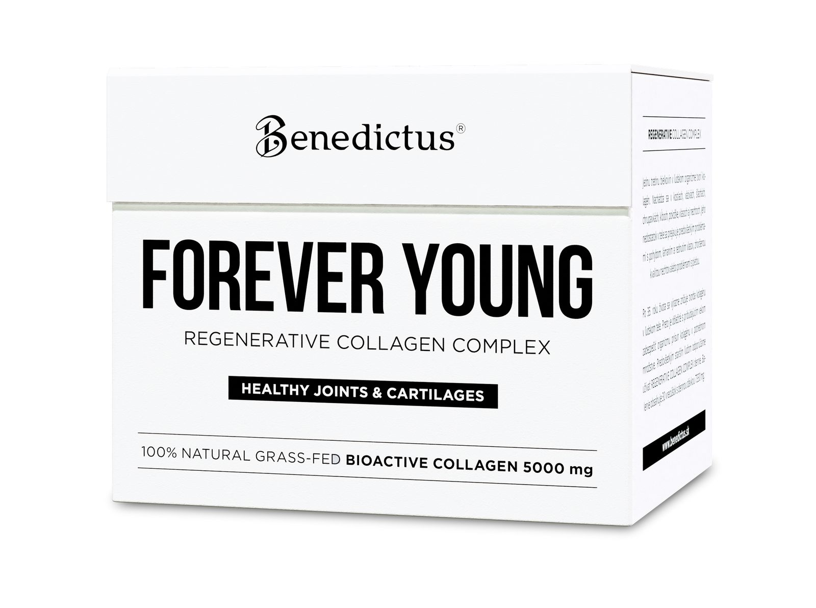 Benedictus Forever Young — Hydrolysed Collagen for Joints and Mental Clarity, 30 Sachets