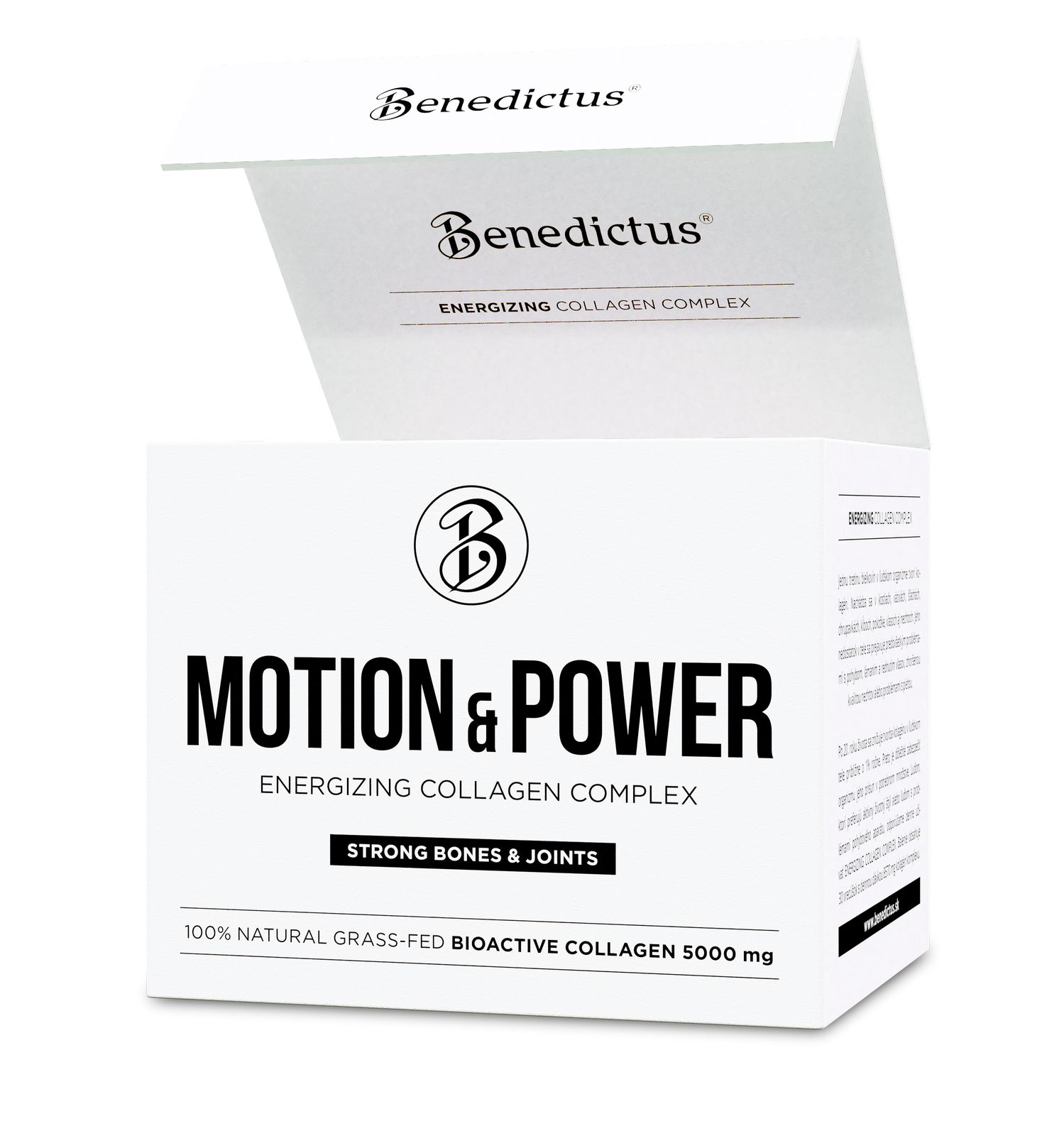 Benedictus Motion & Power Energising Hydrolysed Collagen for Active Adults and Athletes, 30 Sachets