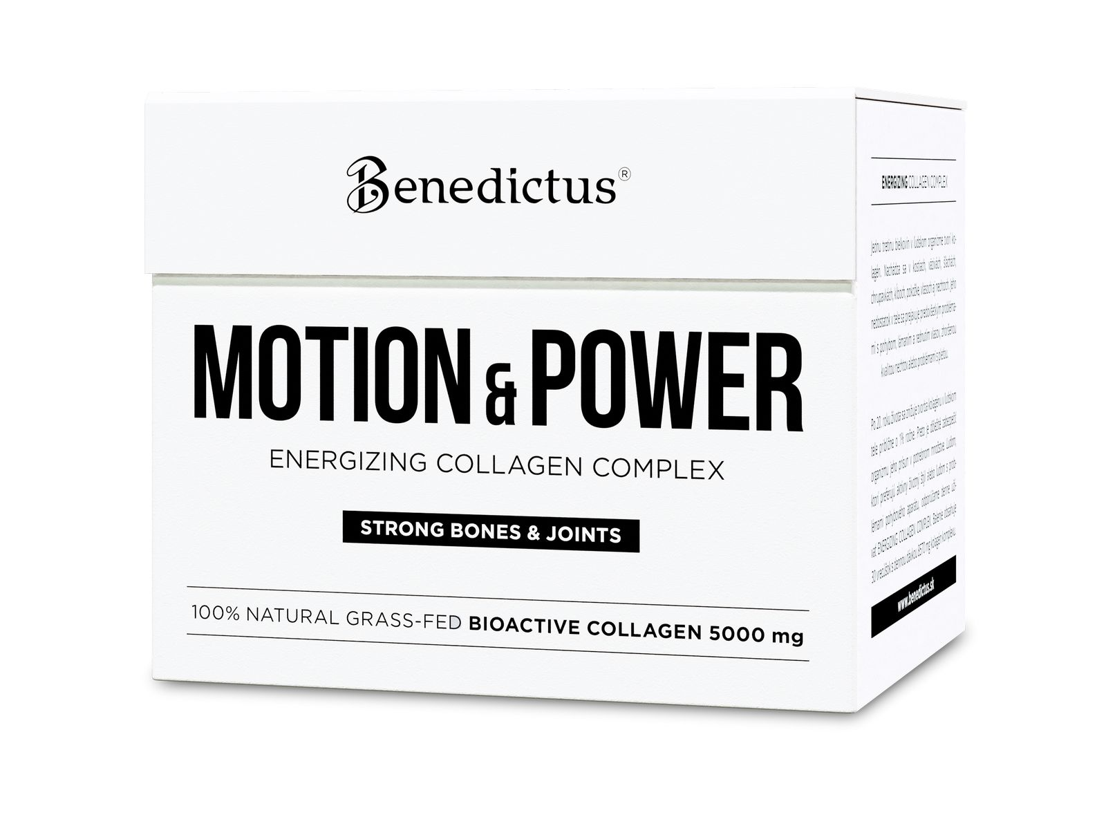Benedictus Motion & Power Energising Hydrolysed Collagen for Active Adults and Athletes, 30 Sachets